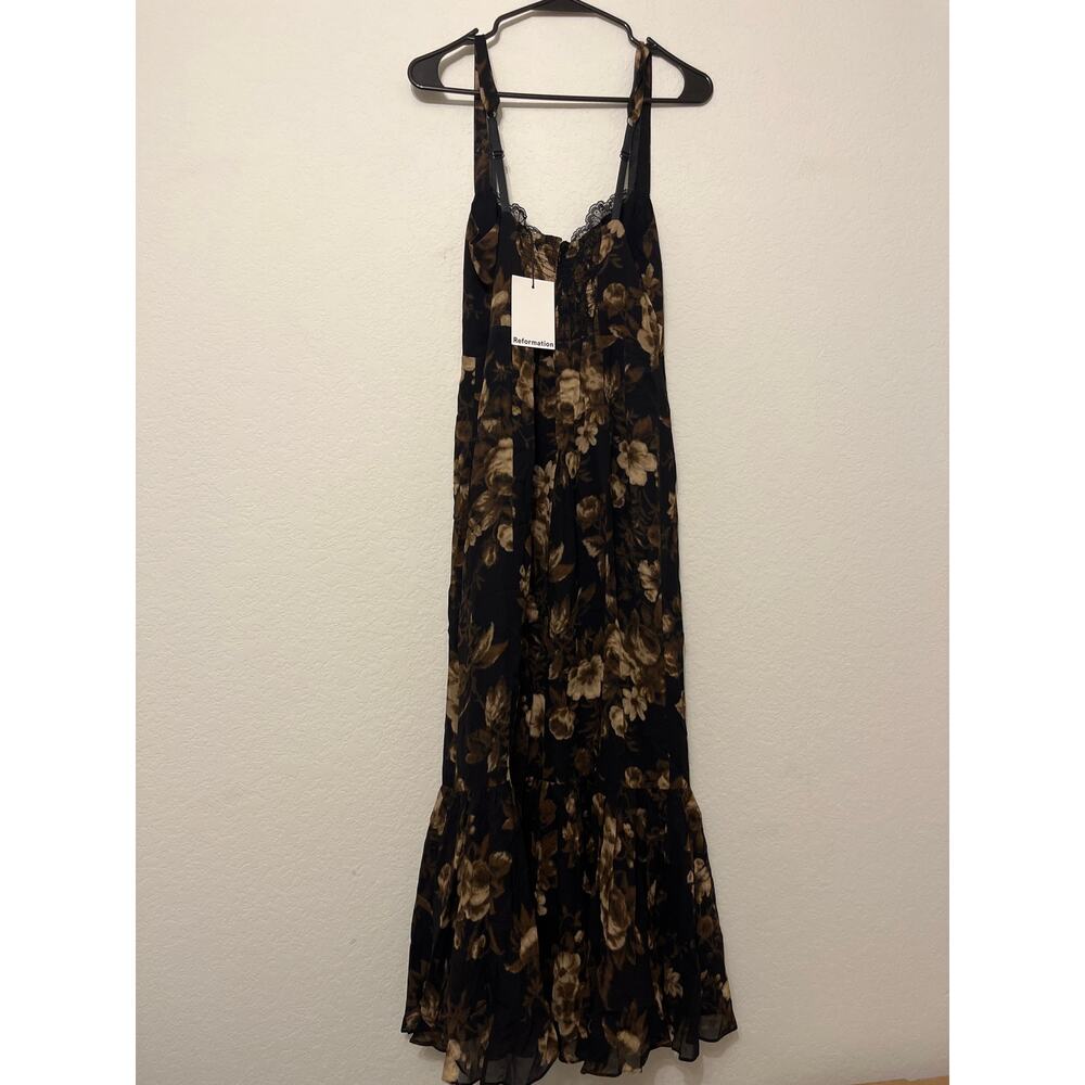 SZ 6 Reformation Irisa Dress Grande Dame NWT - Picture 4 of 5